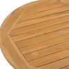 vidaXL Ensemble à manger de jardin 5 pcs Bois de teck massif