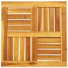 vidaXL Dessus de table 50x50x2 cm carr&eacute; bois massif d'acacia