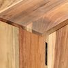 vidaXL Meuble TV 118x30x45 cm Bois d'acacia massif