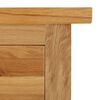 vidaXL Garde-robe 76x52x105 cm Bois de ch&ecirc;ne massif