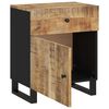vidaXL Table de chevet 50x33x60 cm Bois de manguier et d'ingénierie