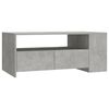 vidaXL Table basse gris b&eacute;ton 102x55x42 cm bois d'ing&eacute;nierie