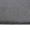 vidaXL Tapis shaggy doux lavable 160x230 cm antidérapant gris