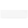 vidaXL &Eacute;tag&egrave;re flottante murale blanc 80x23,5x3,8 cm MDF