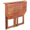 vidaXL Mobilier de bistro 2 pcs Bois d'acacia massif