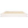 vidaXL Lit pour chien Blanc 101,5x74x9 cm Bois de pin solide