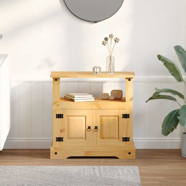 vidaXL Meuble TV Gamme Corona pin mexicain 80x43x78 cm