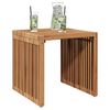 vidaXL Table d'appoint de jardin Marron 45 x 42,5 x 45 cm