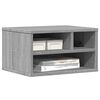 vidaXL Support d'imprimante sonoma gris 40x32x22,5cm bois d'ing&eacute;nierie