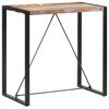 vidaXL Table de bar 110x60x110 cm Bois massif de r&eacute;cup&eacute;ration