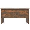 vidaXL Table basse ch&ecirc;ne fum&eacute; 80x50x42,5 cm bois d'ing&eacute;nierie