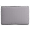 vidaXL Coussin Gris 120 x 80 x 12 cm Tissu Oxford