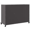 vidaXL Buffet noir 100,5x39x72 cm acier