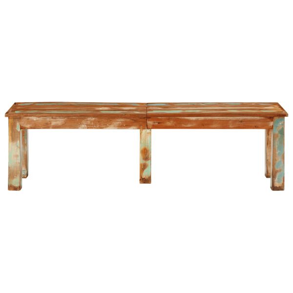 vidaXL Banc 160x35x46 cm bois de r&eacute;cup&eacute;ration massif