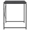 vidaXL Bureau d'ordinateur Noir 120 x 60 x 70 cm