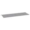 vidaXL Coussin de banc de jardin gris 150x50x4 cm tissu oxford