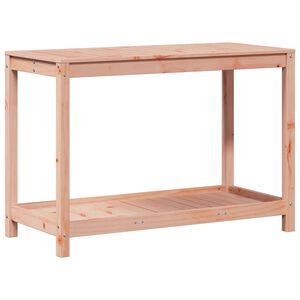 vidaXL Table de rempotage et &eacute;tag&egrave;re 108x50x75 cm bois massif douglas
