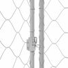 vidaXL Cage pour chien Argent 800 x 200 x 256 cm Acier galvanisé