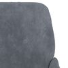 vidaXL Banc Gris fonc&eacute; 108x79x79 cm Velours