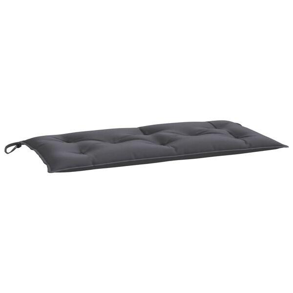 vidaXL Coussin de banc de jardin anthracite 100x50x7 cm tissu oxford