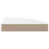 vidaXL Étagère d'angle flottante Blanc brillant 25 x 25 x 3,8 cm MDF