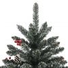 vidaXL Sapin de No&euml;l artificiel avec support Vert 180 cm PVC