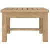 vidaXL Table basse 45x45x30 cm bois massif de teck