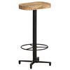 vidaXL Tabourets de bar lot de 2 76 cm bois de manguier massif