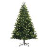 vidaXL Sapin de No&euml;l artificiel articul&eacute; avec 300 LED 210 cm