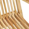 vidaXL Ensemble &agrave; manger de jardin 5 pcs bois de teck massif