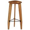 vidaXL Tabourets de bar lot de 2 bois d'acacia massif