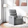 vidaXL Fauteuil inclinable gris clair tissu