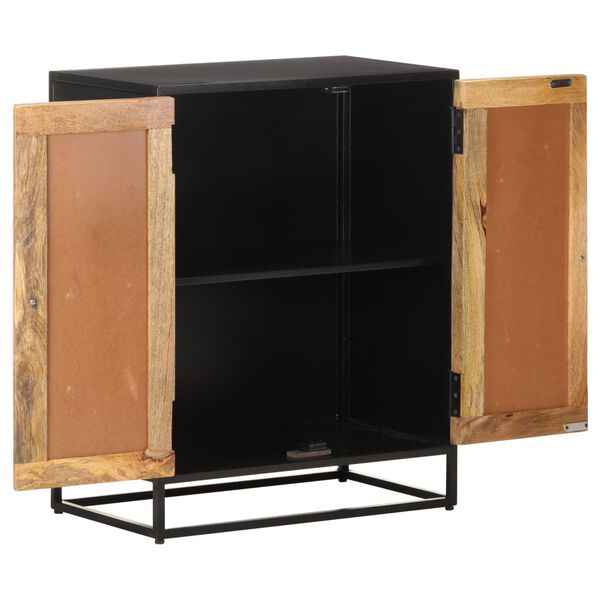 vidaXL Buffet 60x35x75 cm Bois de manguier brut