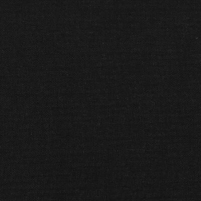 vidaXL Sommier à lattes de lit matelas noir 152x203 cm similicuir