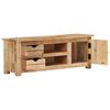vidaXL Meuble TV 110x30x40 cm Bois de manguier brut