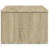 vidaXL Support d'imprimante ch&ecirc;ne sonoma 40x32x22,5 cm bois ing&eacute;nierie