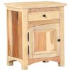 vidaXL Table de chevet 40 x 30 x 50 cm Bois de récupération massif