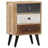 vidaXL Table de chevet 40 x 30 x 60 cm Bois de manguier massif