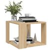 vidaXL Table basse Ch&ecirc;ne sonoma 40x40x30 cm Bois d'ing&eacute;nierie
