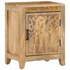 vidaXL Table de chevet 40x30x50 cm Bois de manguier massif