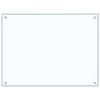 vidaXL Dosseret de cuisine Transparent 80x60 cm Verre tremp&eacute;