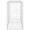 vidaXL Mur en gabion avec couvercles Acier galvanisé 150x60x100 cm