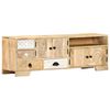 vidaXL Meuble TV 120x30x40 cm Bois massif de manguier