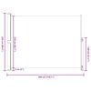 vidaXL Auvent lat&eacute;ral r&eacute;tractable de patio 220x300 cm Gris
