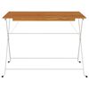 vidaXL Table de bistro pliante 100x54x71cm Bois acacia solide et acier