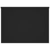vidaXL Table basse noir 80x55,5x41,5 cm bois d'ingénierie