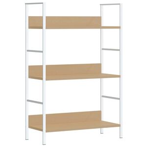 vidaXL Biblioth&egrave;que &agrave; 3 niveaux ch&ecirc;ne 60x27,6x90,5cm bois d'ing&eacute;nierie