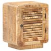 vidaXL Table de chevet 40x30x50 cm Bois de manguier brut