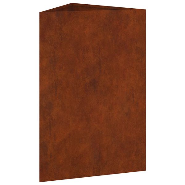 vidaXL Jardini&egrave;re 50x43x75 cm acier corten
