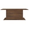 vidaXL Table basse ch&ecirc;ne marron 102x55,5x40 cm bois d'ing&eacute;nierie